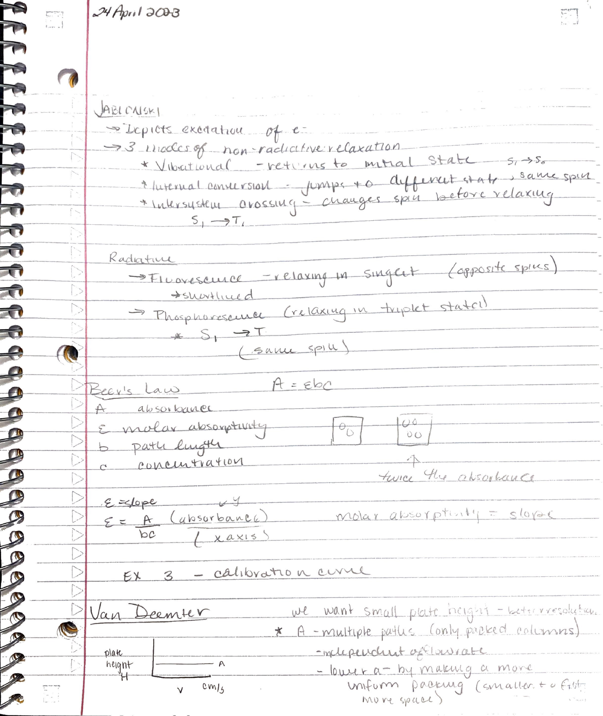 Analytical Chemistry: Final Review - CHM 2280 - Studocu