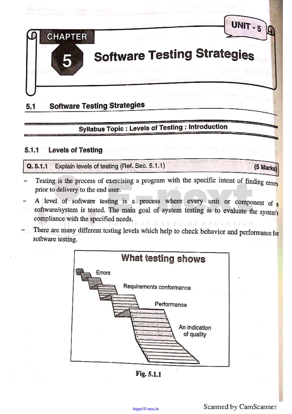 5-Software Testing Strategies - Bsc. Information Technology - Studocu