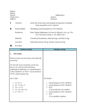A Detailed Lesson Plan in English 9 Into - A Detailed Lesson Plan in ...