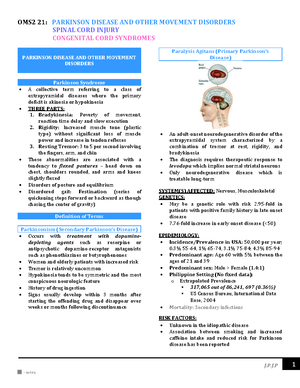 OMS2 21 Prelims - OMS2 21: Correlative Neuroanatomy: Neurological ...