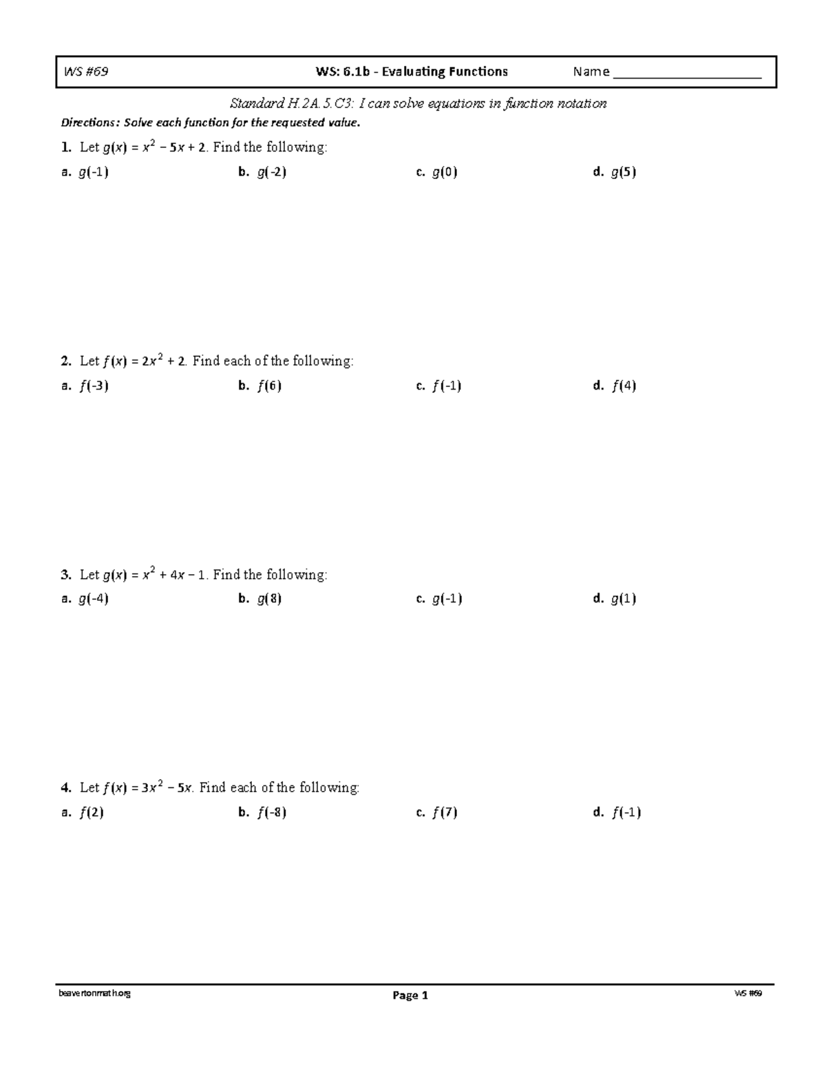 Evaluate-functions-ws - !