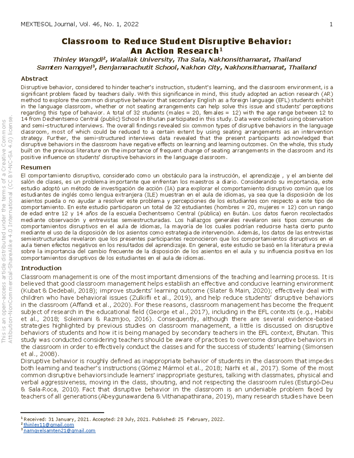 Disruptive behavior - Classroom to Reduce Student Disruptive Behavior ...