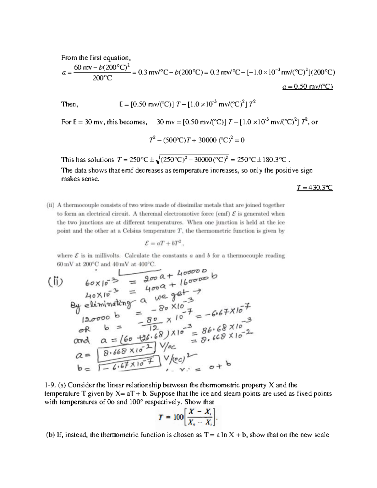 themodynamics practice one - CH1108 - NTU - Studocu