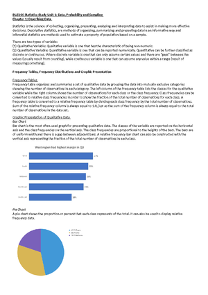 BUS105 Exam Notes - [BUS105] Exam Notes Class BUS Contents Notes For ...