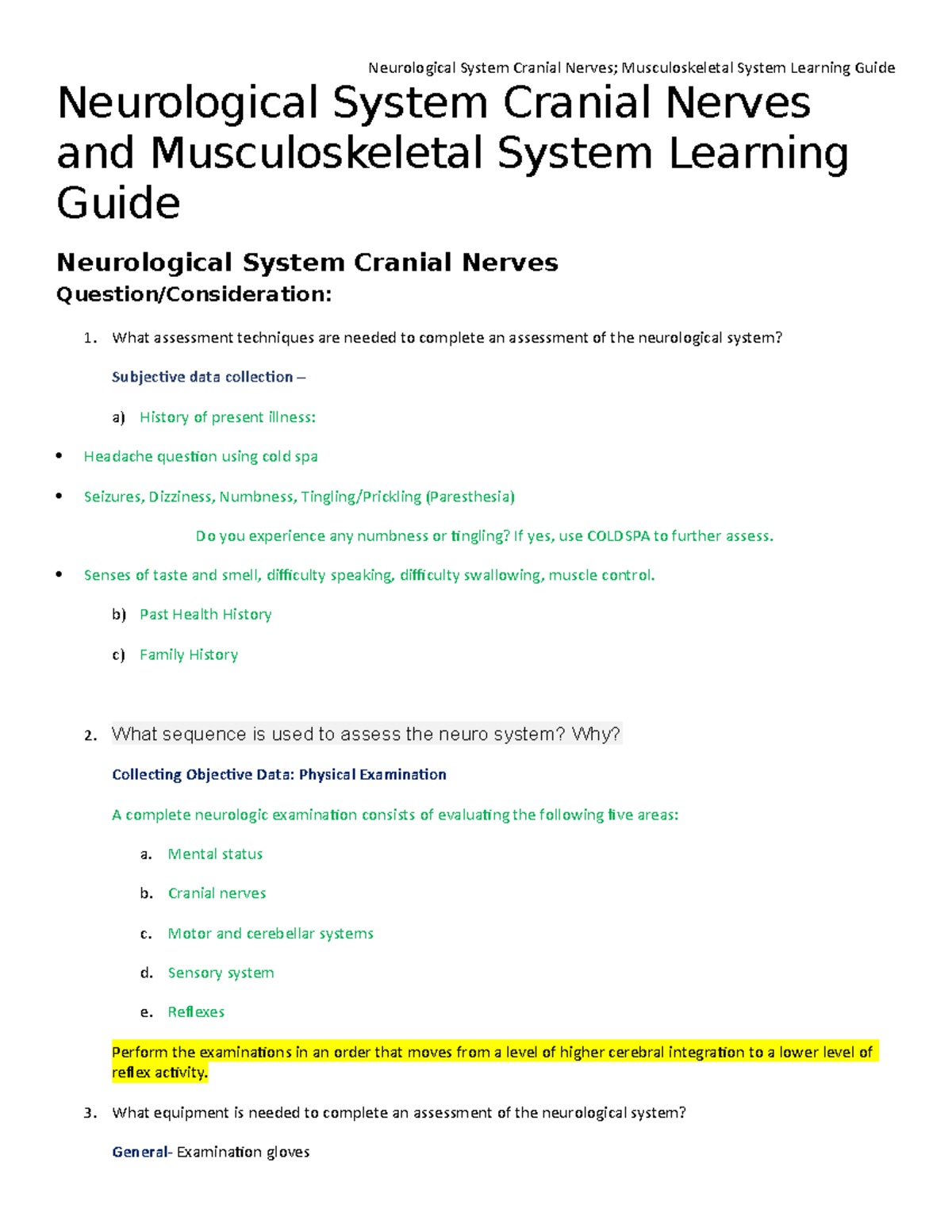 Ati Musculoskeletal And Neurological - u9ibl7z