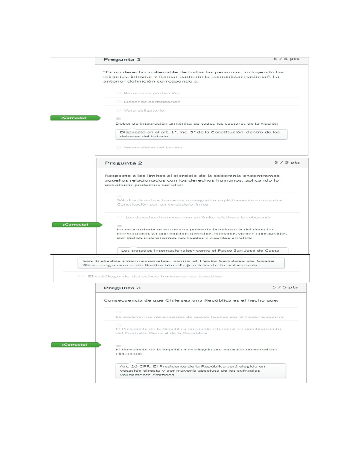 Examen Modulo 2 - Pregunta 1 pts un derecho inalienable de todas las ...