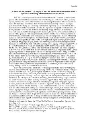 The Strange Career of Jim Crow - Studocu