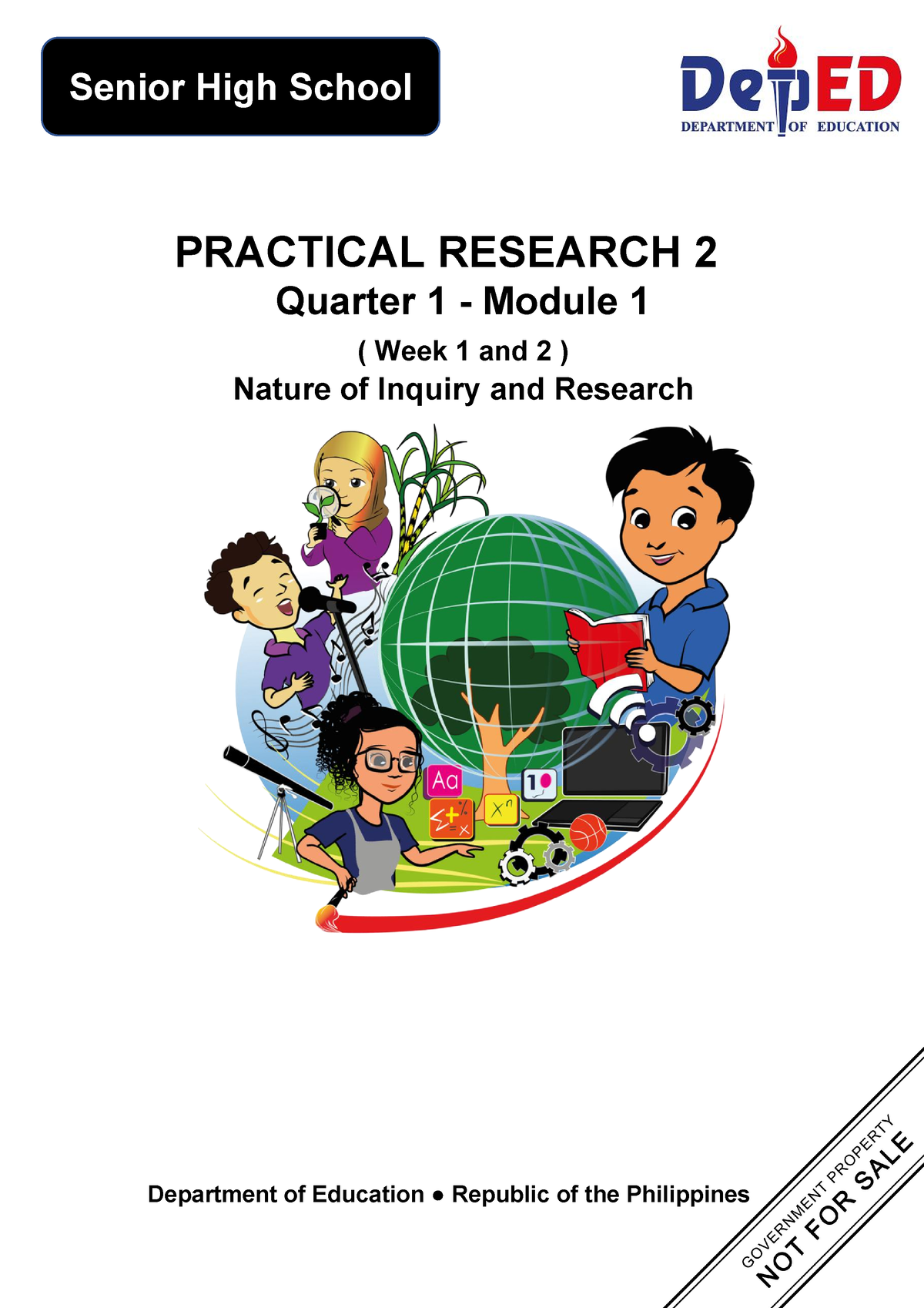 Practical Research 2 Module 1 Practical Research 2 Quarter 1 Module 1 Week 1 And 2 2956