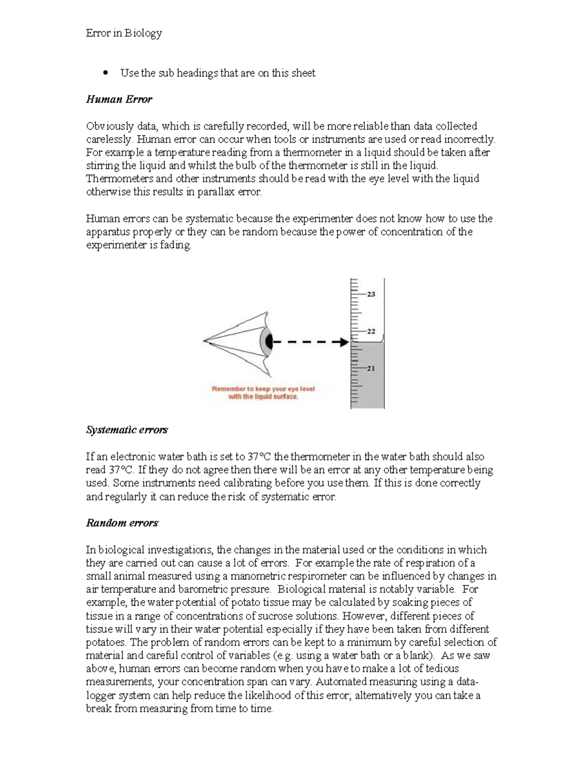 Error in Biology just to get free access. hope it helps Error in