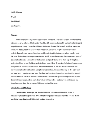 Mirco-bio notes 10 - Bio-119 Talwar - Pyruvate: can happen with or ...