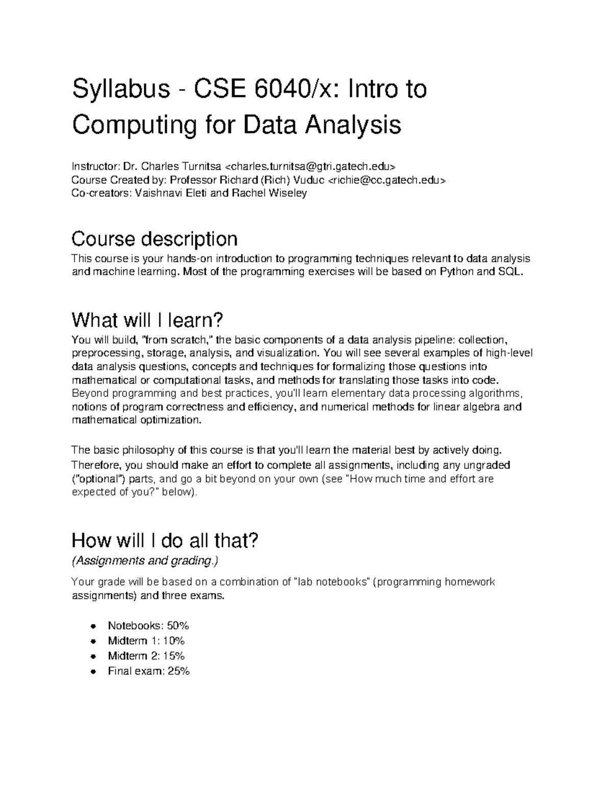 Cse 6040 Midterm 1 - so7641n