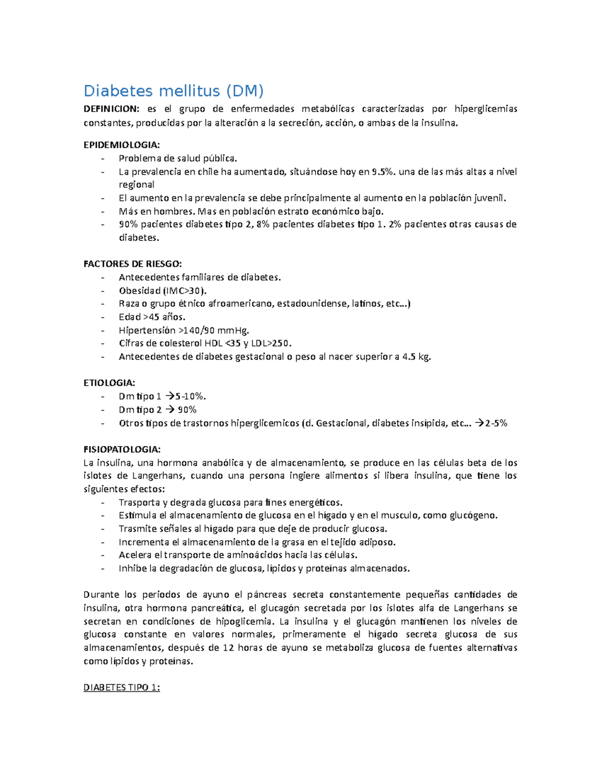 lengua seca síntoma diabetes insípida