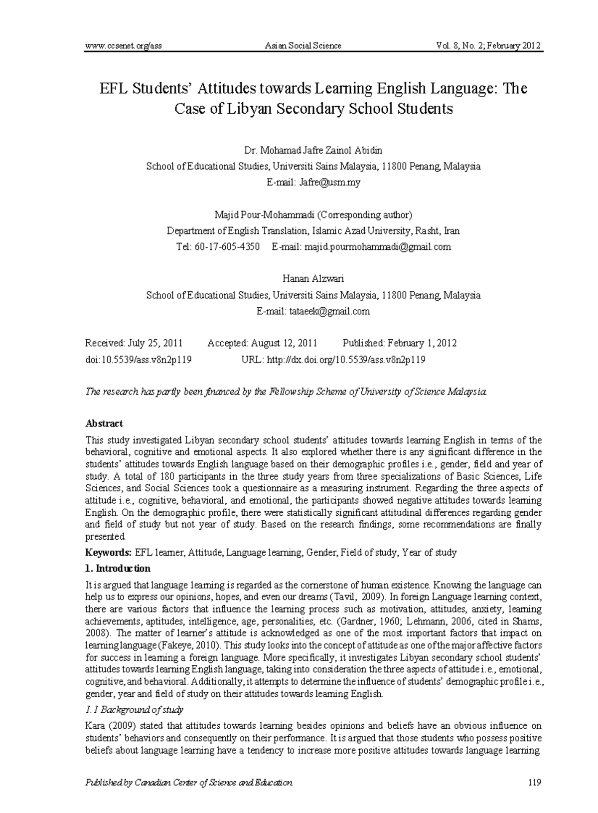 14617 45092 1 SM Assessment Published by Canadian Center of Science