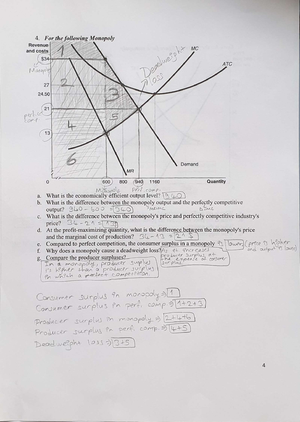 Econ101 quiz 02 prep - Term-1 Quiz Prep, similar to what they ask on ...