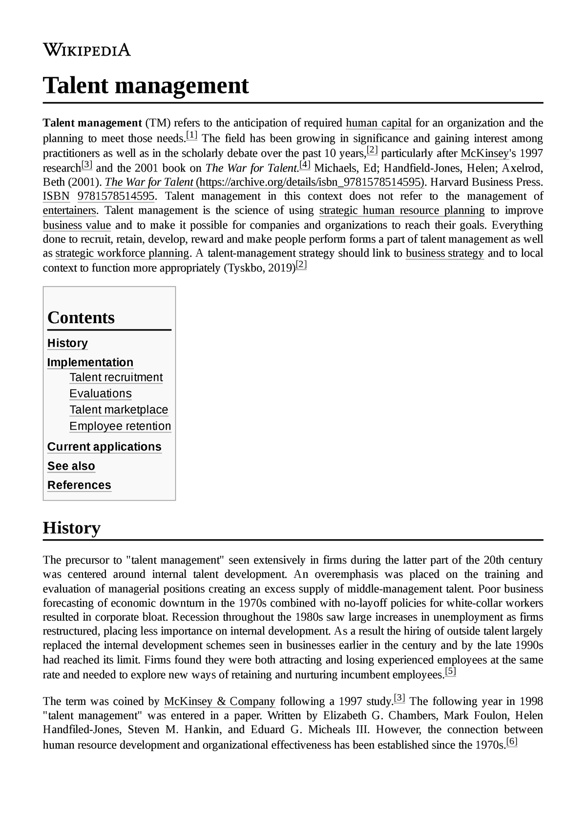 talent management thesis pdf