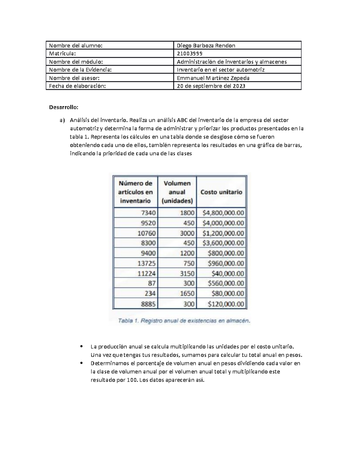 Barboza Diego EA2 - evidencia de aprendizaje 2 - Nombre del alumno ...