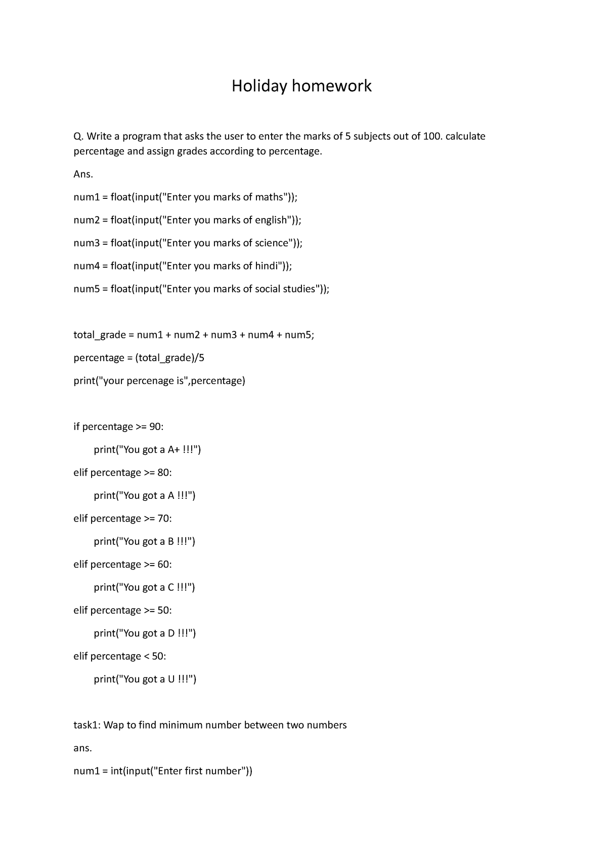 programming-codes-holiday-homework-holiday-homework-q-write-a