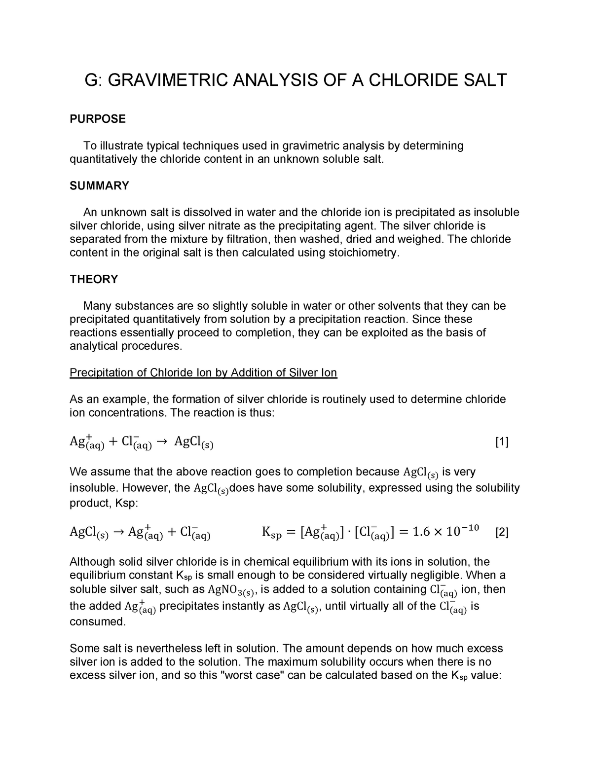 lab-manual-gravimetric-analysis-of-a-chloride-salt-g-gravimetric