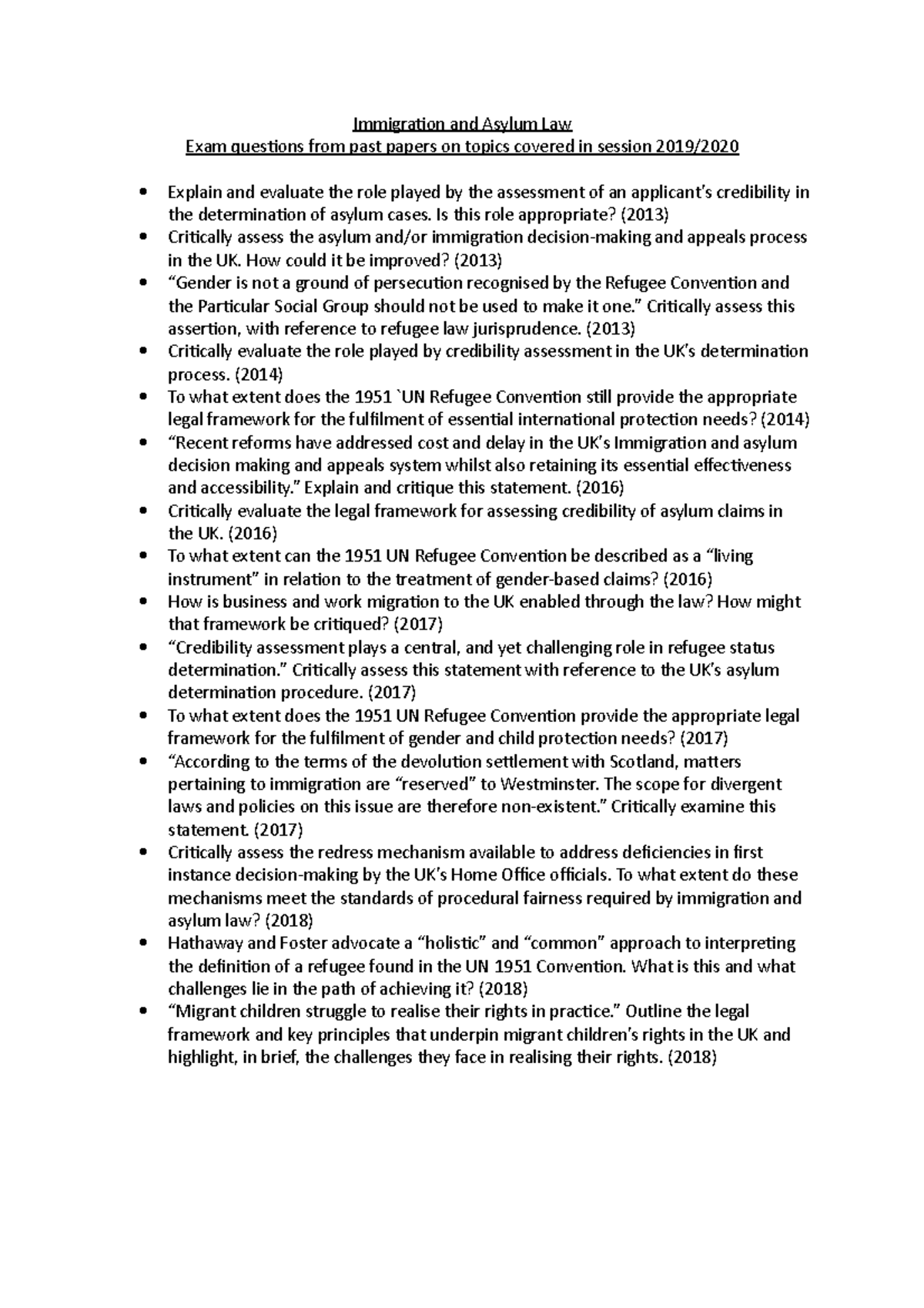 Immigration And Asylum Law Past Exam Qs Immigration And Asylum Law   Thumb 1200 1698 