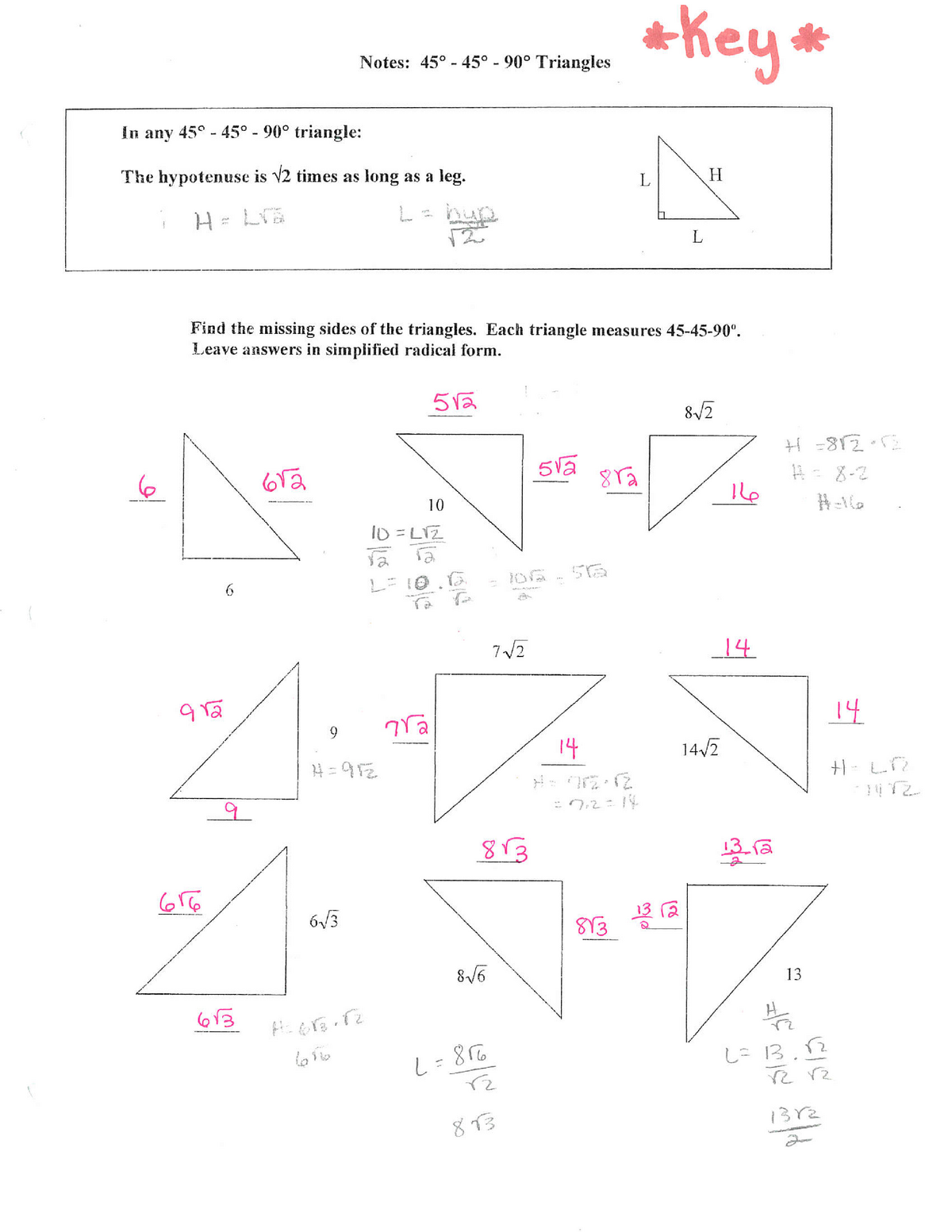 special-right-triangles-notes-and-worksheets-lindsay-bowden