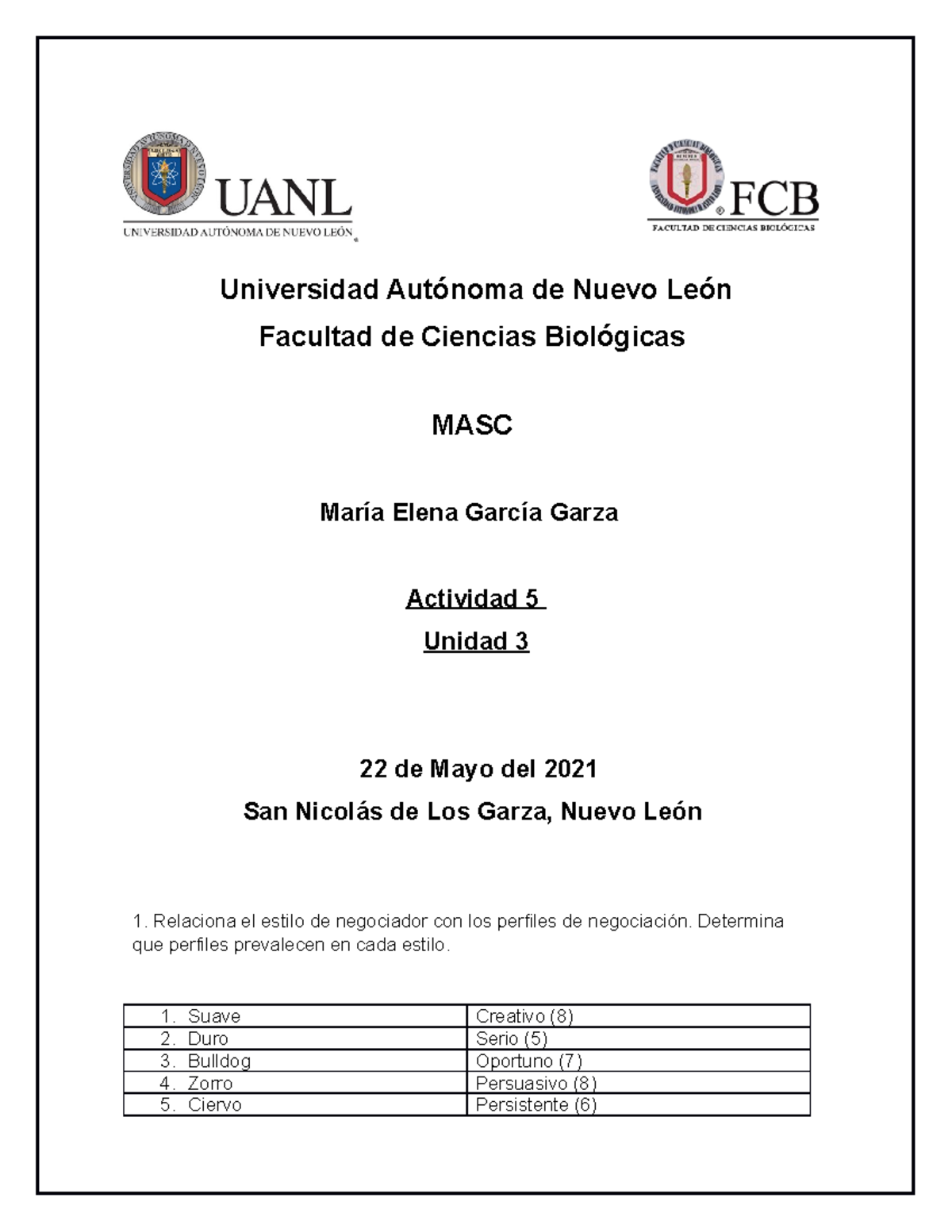 Actividad 5, Unidad 4, Metodos Alternos De Solucion De Controversias ...