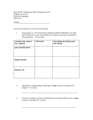 Geology Notes Week 1 - Notes for Geology Week 1 In Geology a Mineral is ...