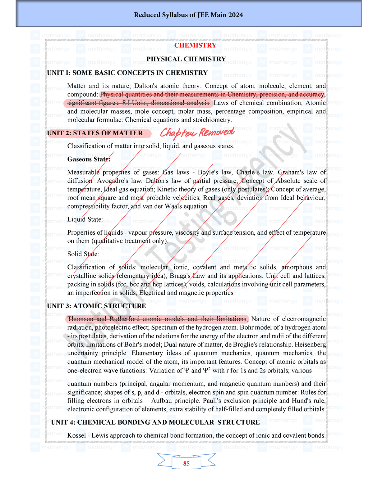 Reduced Syllabus Of JEE Main 2024 Chemistry 1698910649896 CHEMISTRY   Thumb 1200 1553 