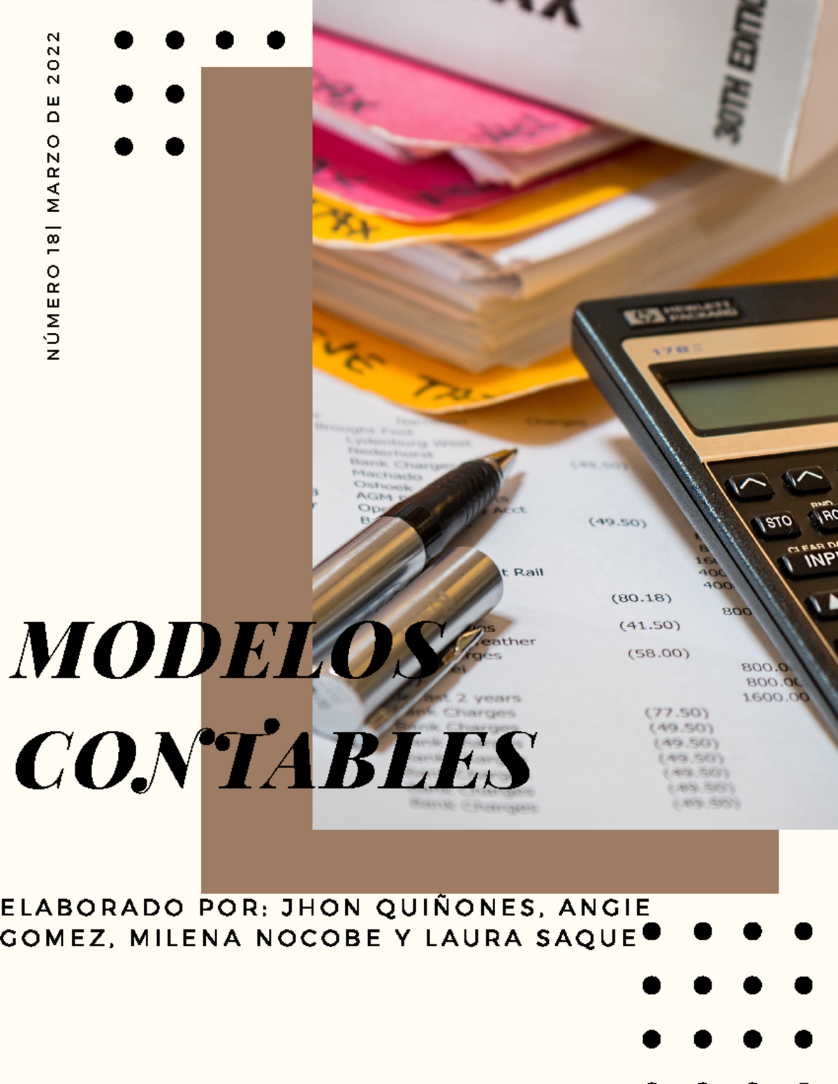 Revista modelos contables y financieros electiva - Modelos Contables Y ...