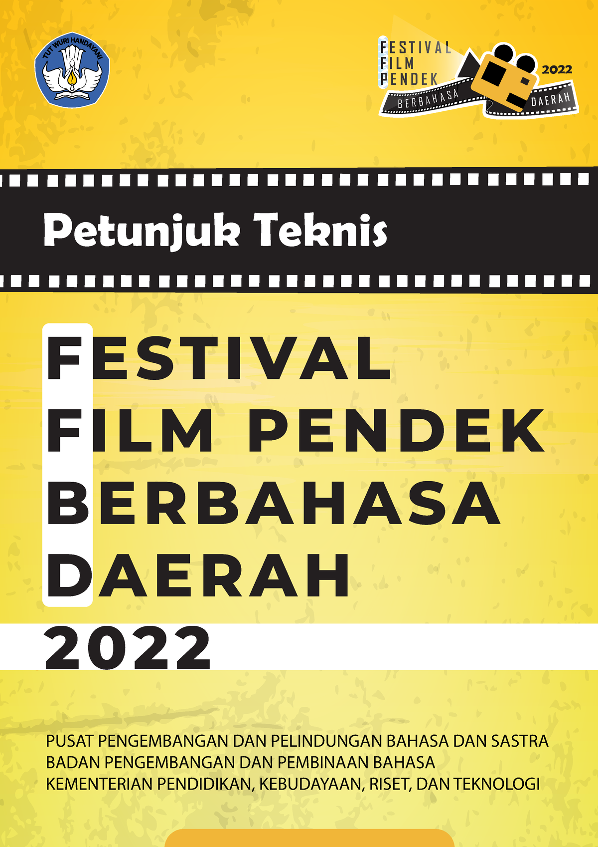 Petunjuk Teknis Festival Film Pendek Berbahasa Daerah 2022 2 - 2022 F E ...