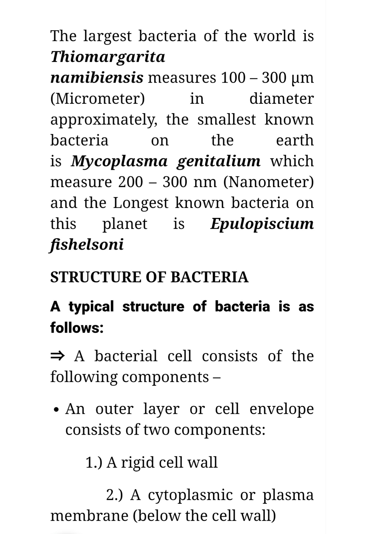 Micro Biology Bacteriology Lecture Notes 1 Microbiology Uok Studocu