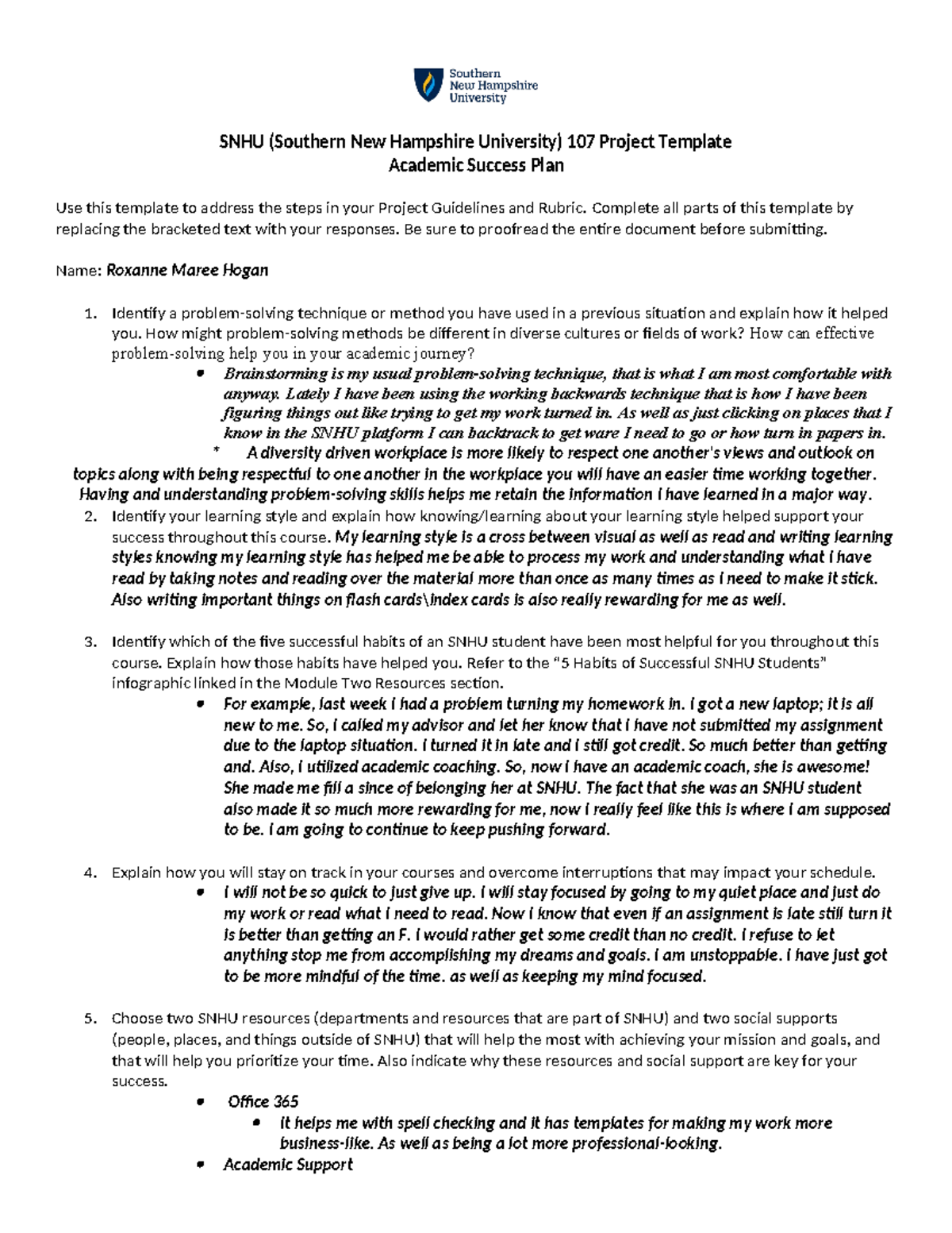 SNHU+107+Project+Template+(4)+(2) - SNHU (Southern New Hampshire ...