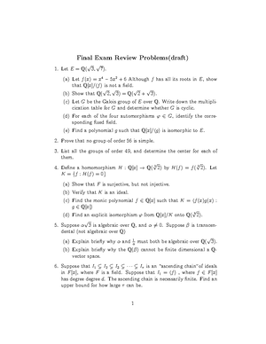 332-HW1 - Homework 1 - Assignment 1, Due Monday January 10’th LetRbe ...