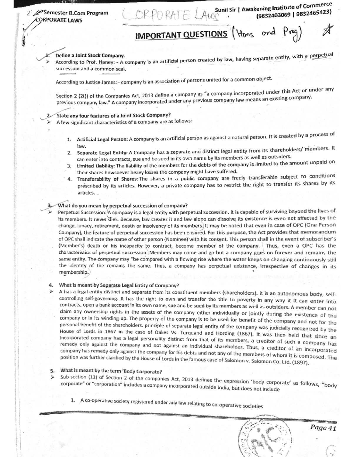Scanned 20231107-1347 - Bachelor's in Computer Application - Studocu