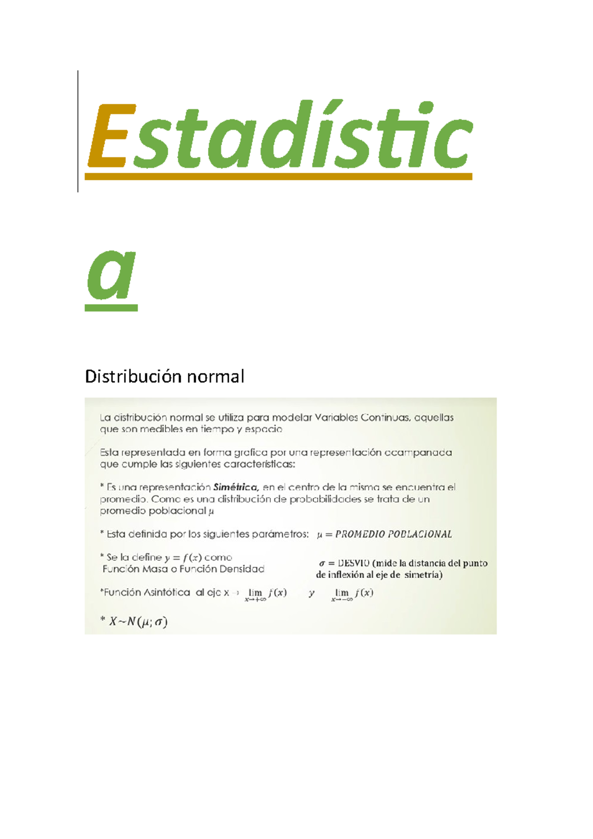 Estadística Apuntes - Estadística Empresarial II - Estadístic A ...