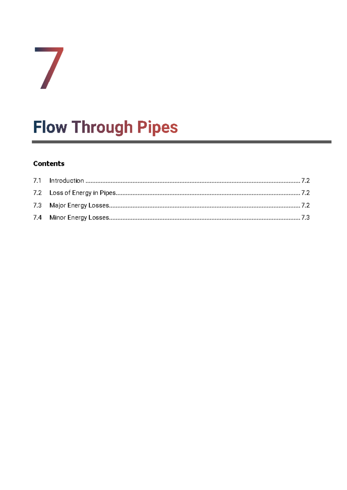 Fluid Mechanics and Hydraulic Machines GTU Study Material Notes Unit-7 ...