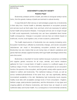 STS - Reflection No. 2 - Name: Karylle Chryss M. Arcilla Year/Section ...