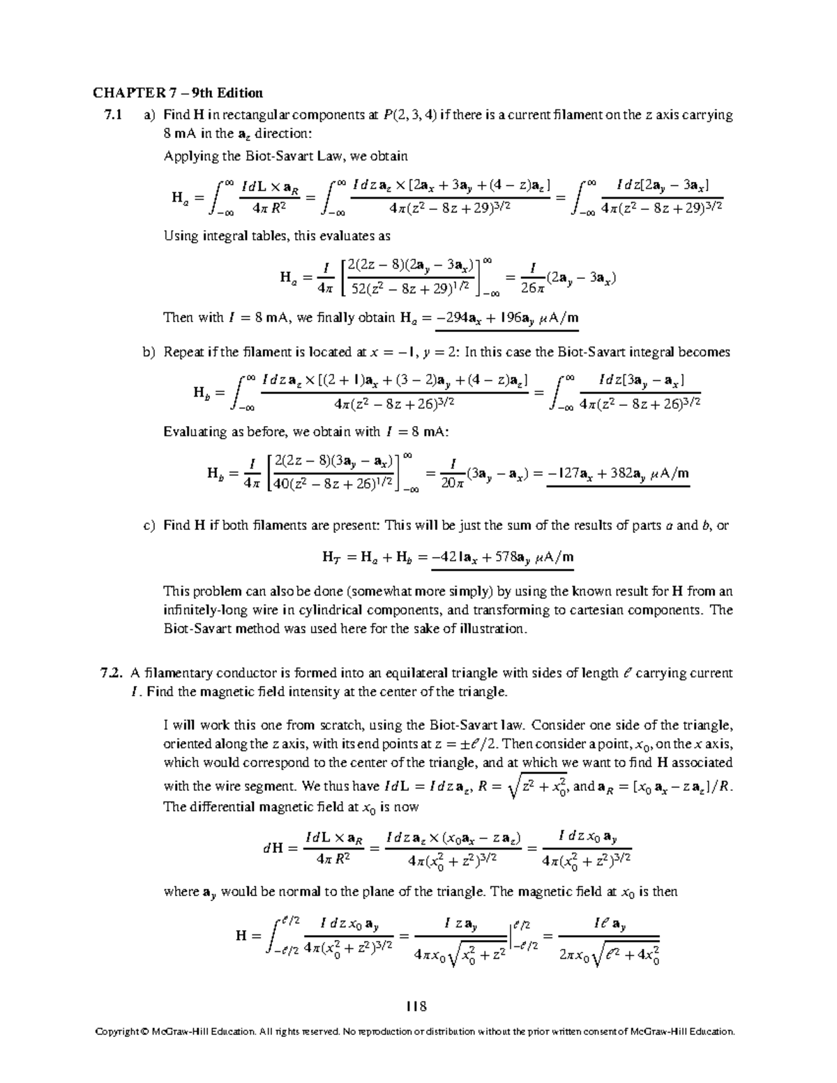 Engineering Electromagnetics 9th solution - Studocu