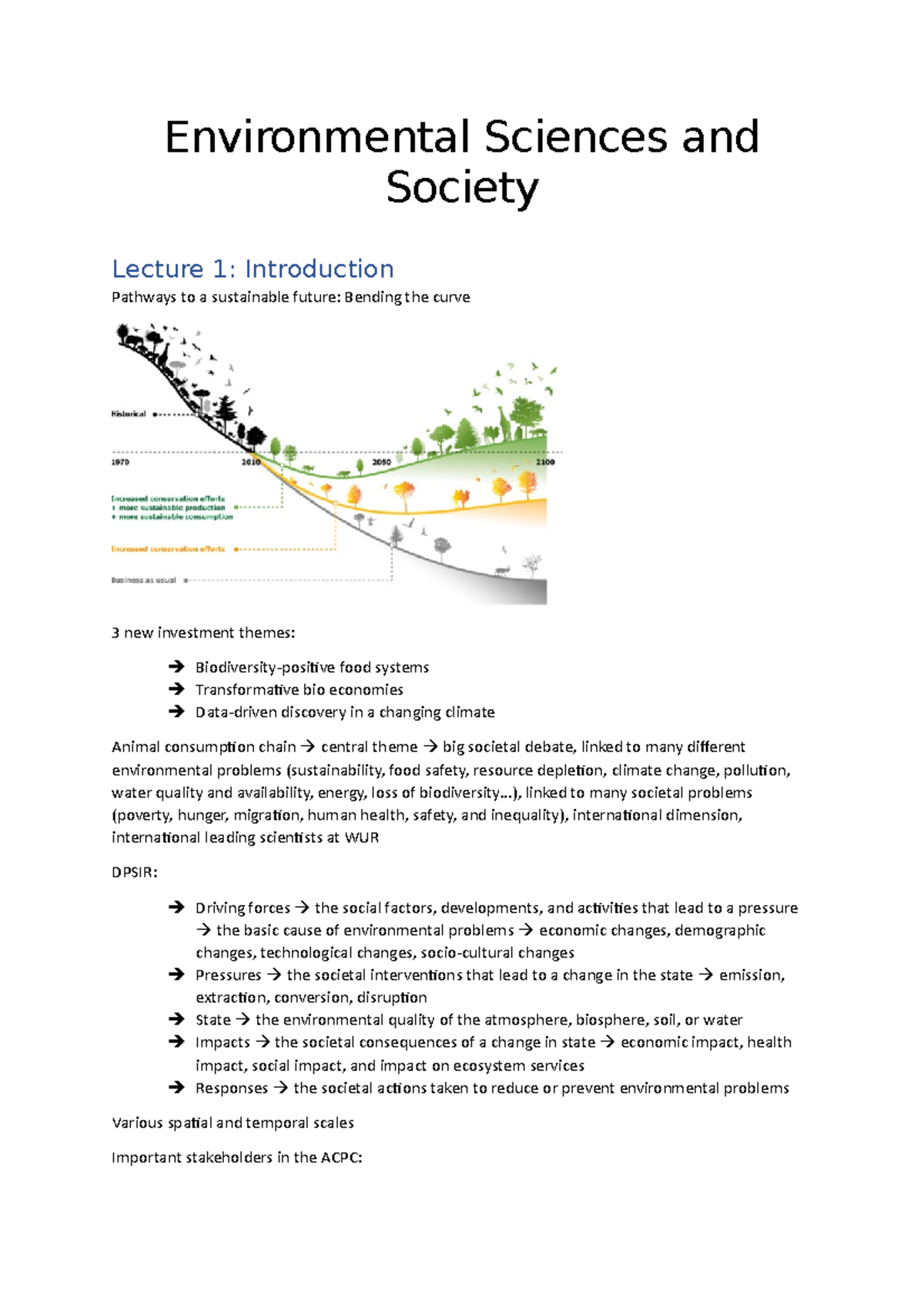 Environmental Sciences And Society - Environmental Sciences And Society ...