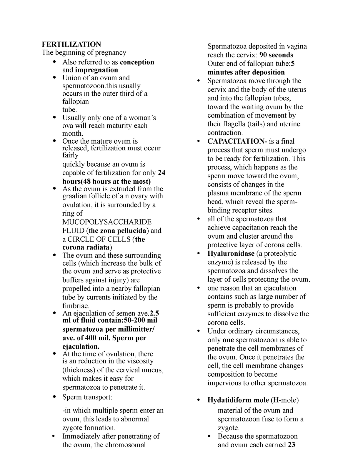 nursing-midterms-notes-2-fertilization-the-beginning-of-pregnancy