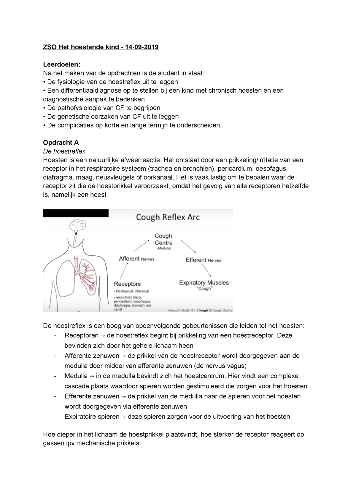 Zso Het Hoestende Kind 14 09 2019 Studeersnel