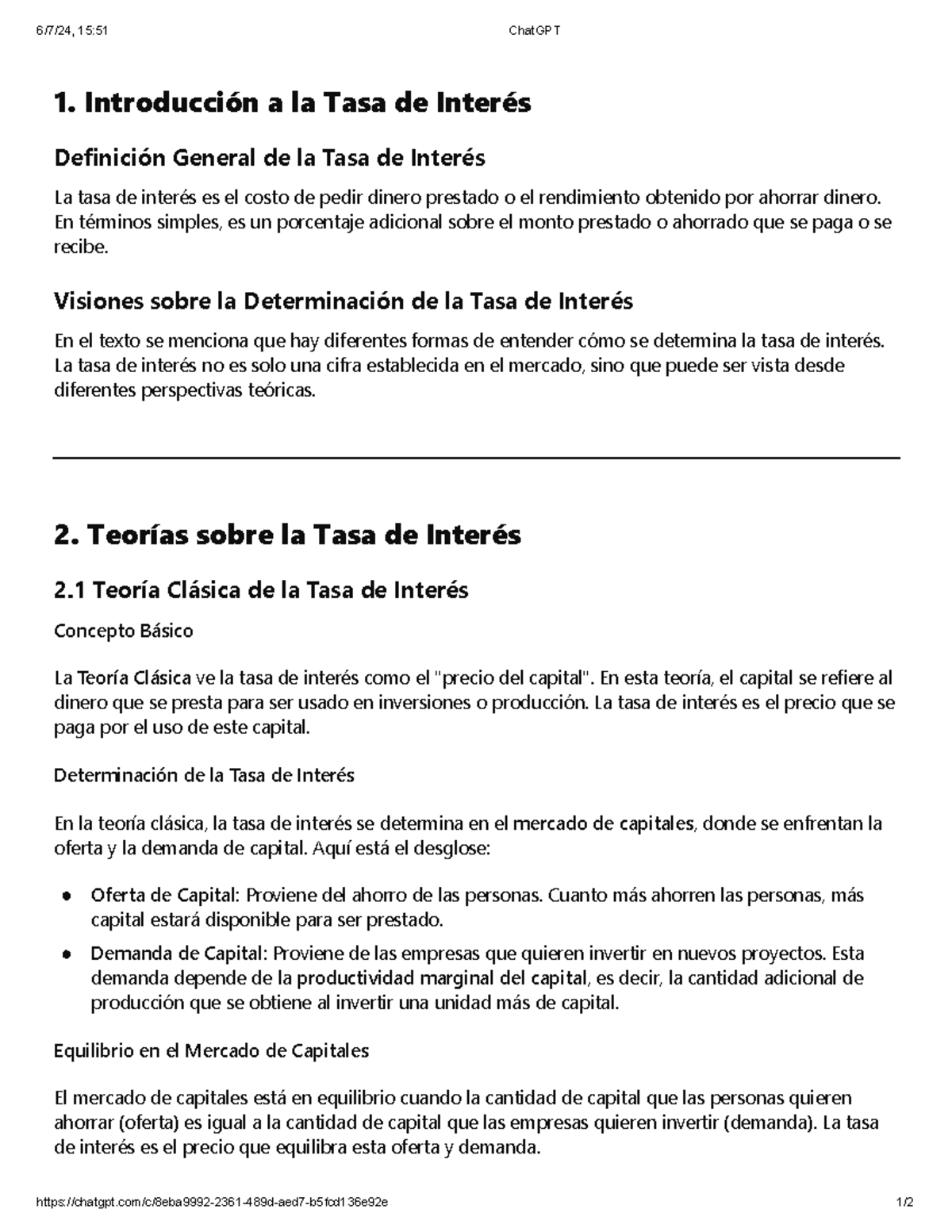 1. Introducción a la Tasa de Interés parte 1 - 1. Introducción a la ...