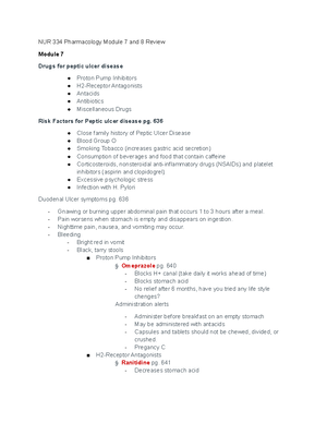 Pharmacology Exam 1 Study Guide - Pharmacology Exam 1 Study Guide Mod 1 ...