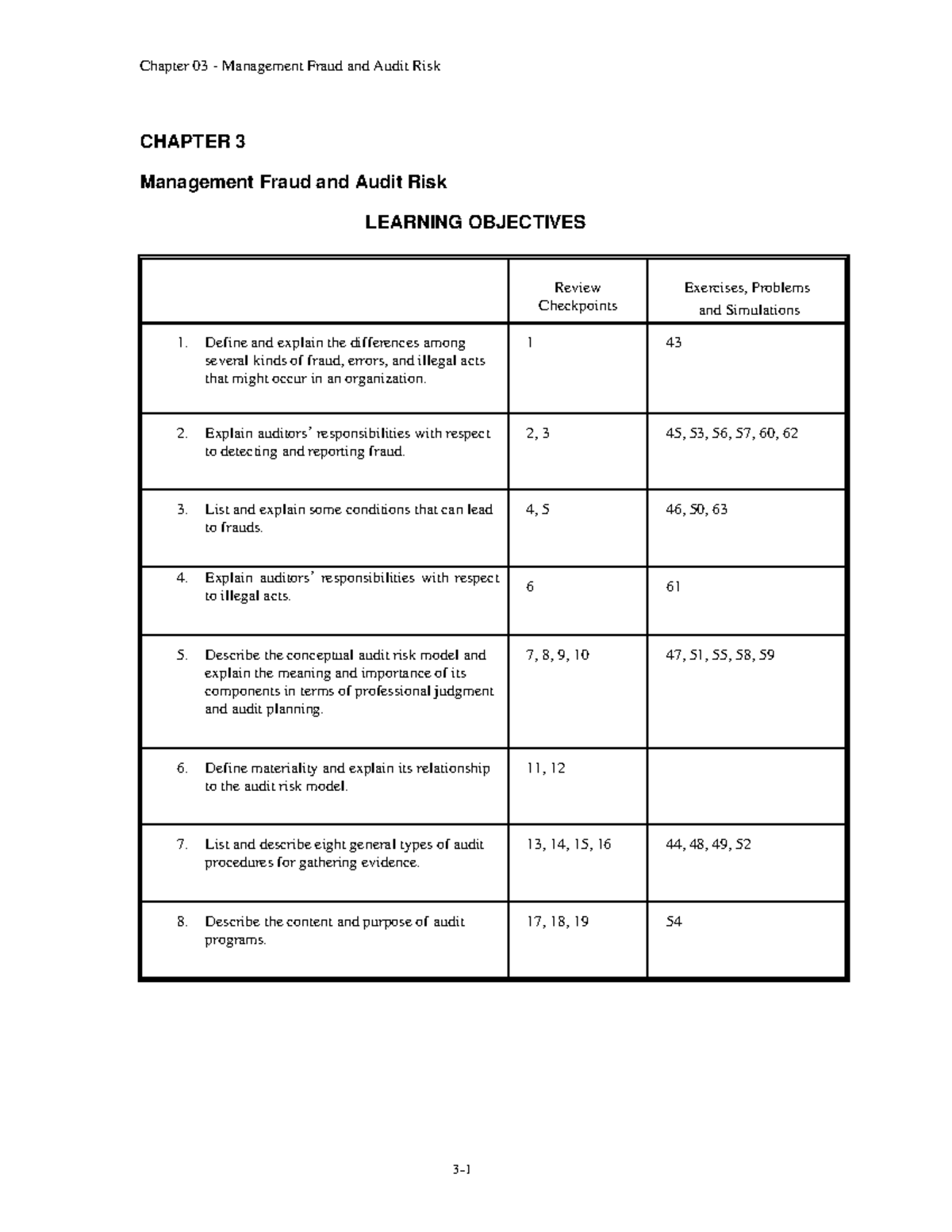 Solution Manual Auditing And Services 2e By Louwers Chap003 - CHAPTER 3 ...