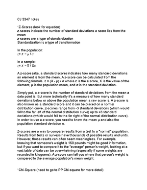 Lecture notes CJ3347 - lecture notes CJ 3347 *Multi-stage Multi-cluster ...