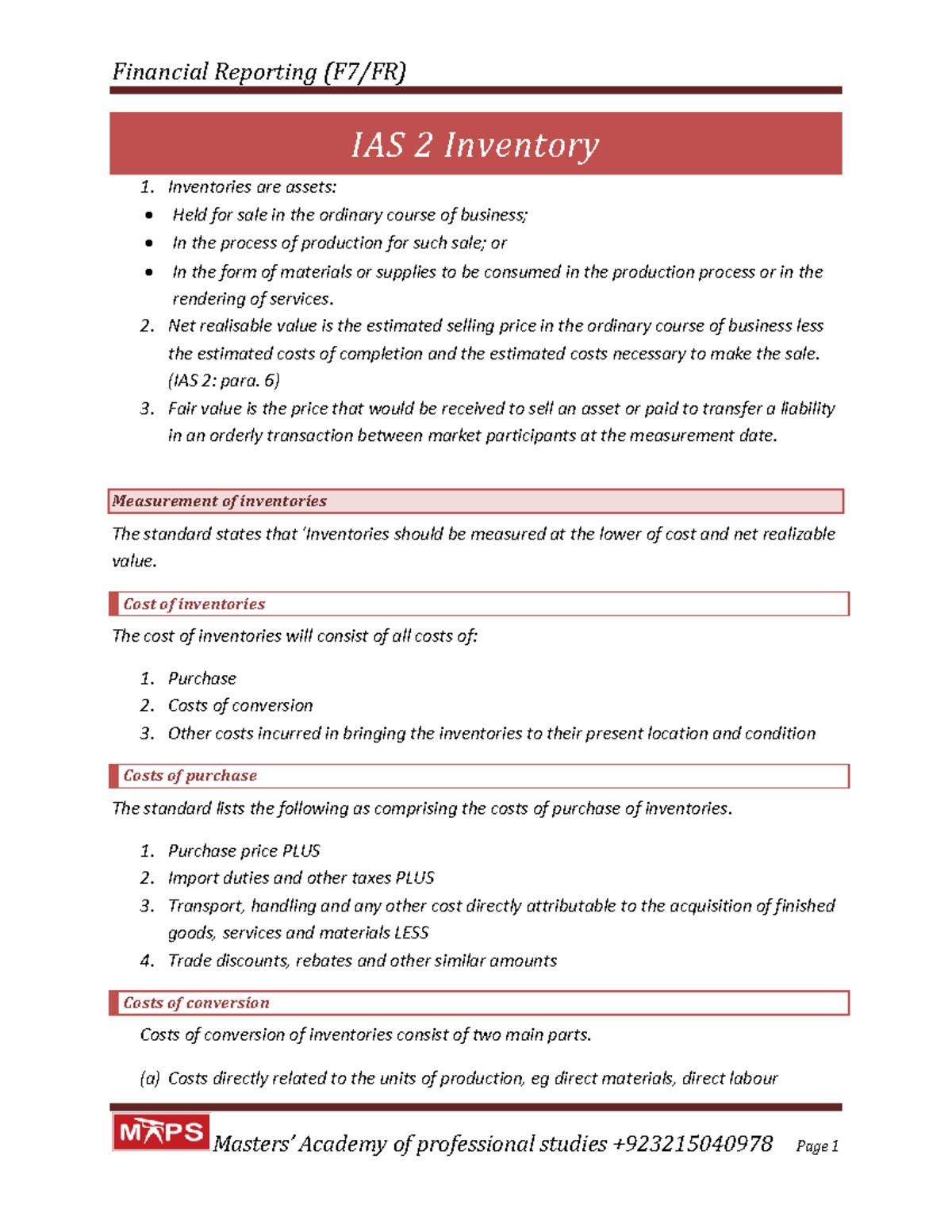 ias 2 case study