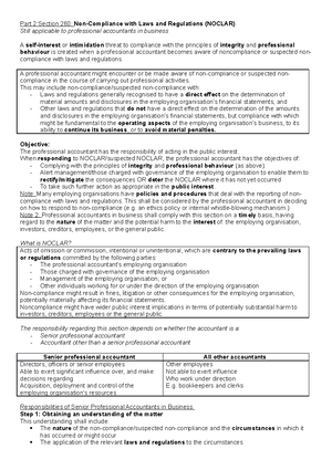 ROV301.3 (Complete) - Summary Auditing 3 - The Auditing Profession Act ...