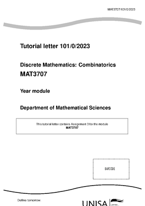 COS3751 2023 Examnotes - COS3751 2023 Examination Notes Chapters To ...