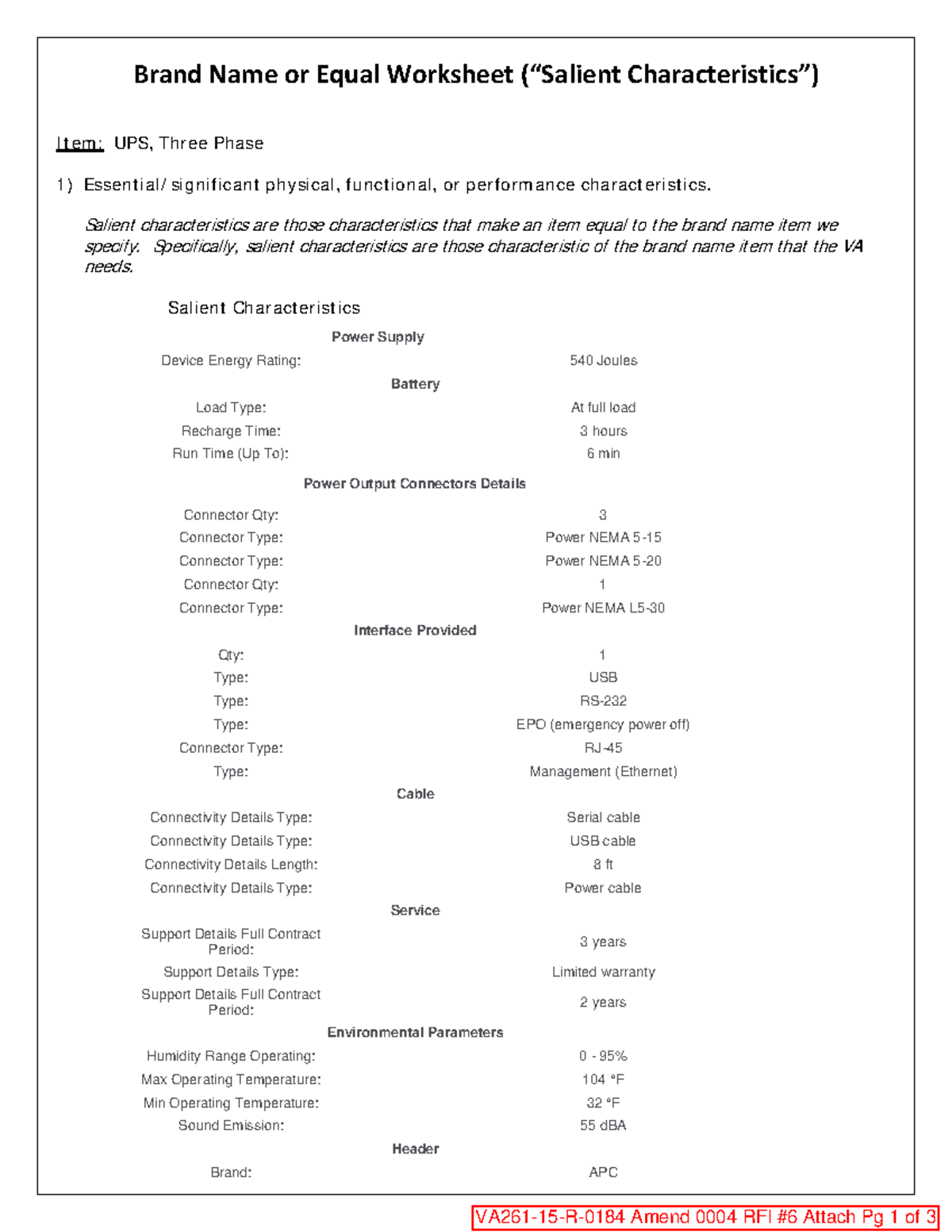 salient-characteristics-brand-name-or-equal-worksheet-salient