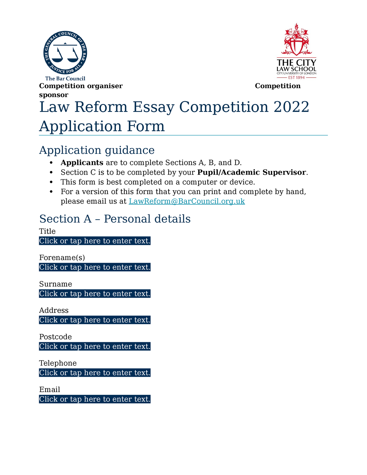 law essay competition 2022 year 12