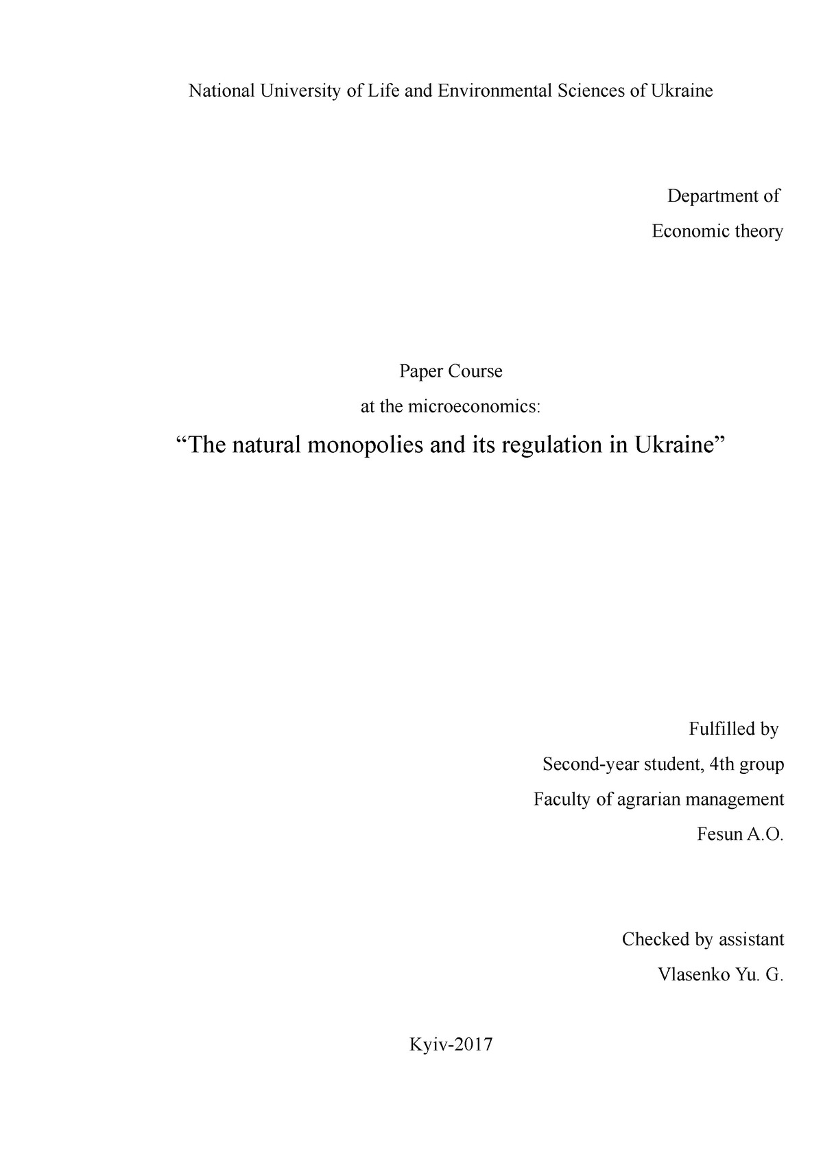 Реферат: Natural Law Essay Research Paper Natural LawNatural
